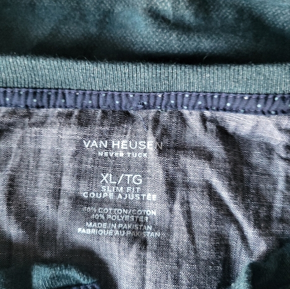 Van Heussen Long Sleeves T-shirt Size XL - Picture 3 of 3